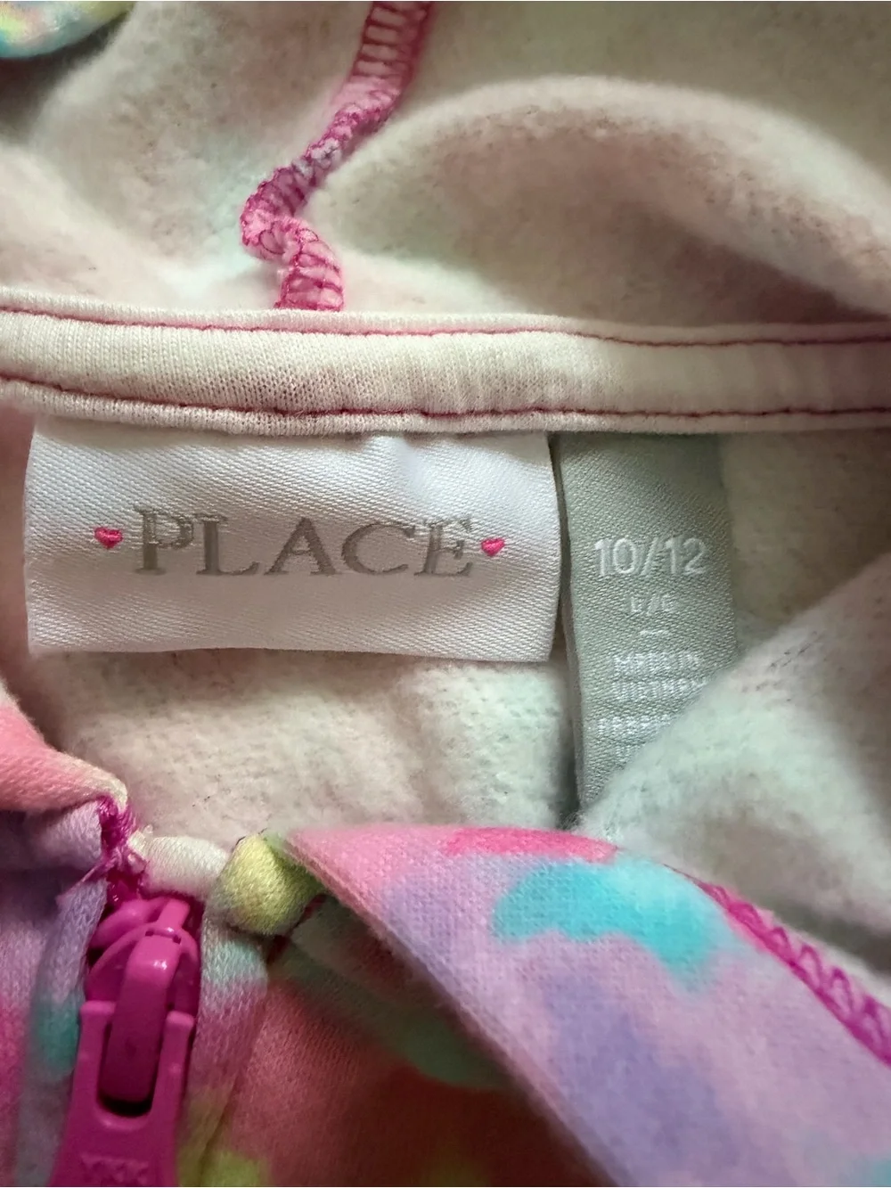 Kids Pastel Tie-Dye Zip-Up Hoodie and sweat set! (2 pieces!) - NWT